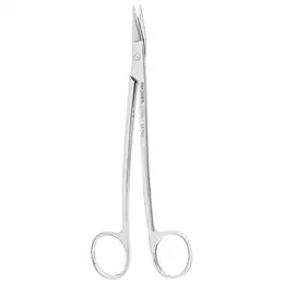 AsaDental Gum scissors cm. 17 Dean curved, item 0306-1