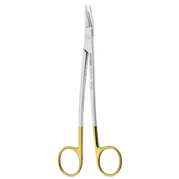 AsaDental Gum scissors cm. 17 Dean TC curved, item 0306-1TC