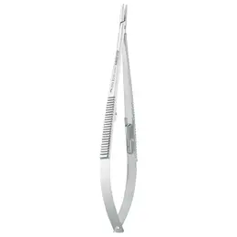 AsaDental Needle holder cm18 Castroviejo (curved), item 0441TH-18