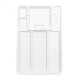 AsaDental Tray 28x18 cm - Milled surface, item AL2727-1Z